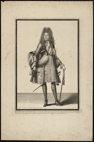 Nicolas de Catinat Maréchal de France Lieutenant générale des armées du Roy