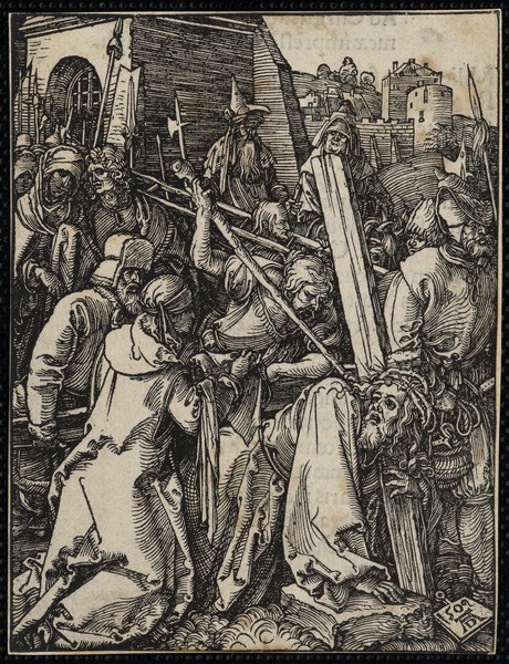 La petite passion : Jésus portant la croix