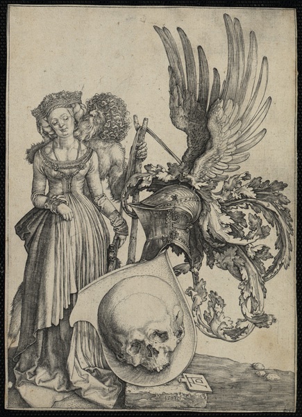 Les armoiries à la tête de mort