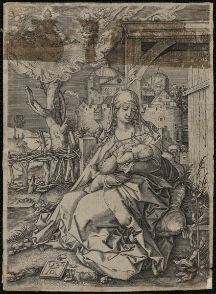 La Vierge à la porte