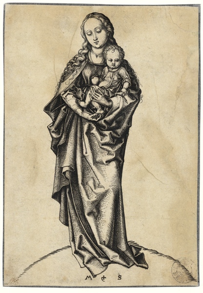 La Vierge à l'Enfant debout