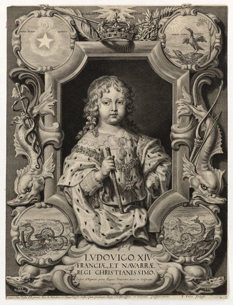 LVDOVICO XIV : / FRANCIAE, ET NAVARRAE / REGI CHRISTIANISSIMO.