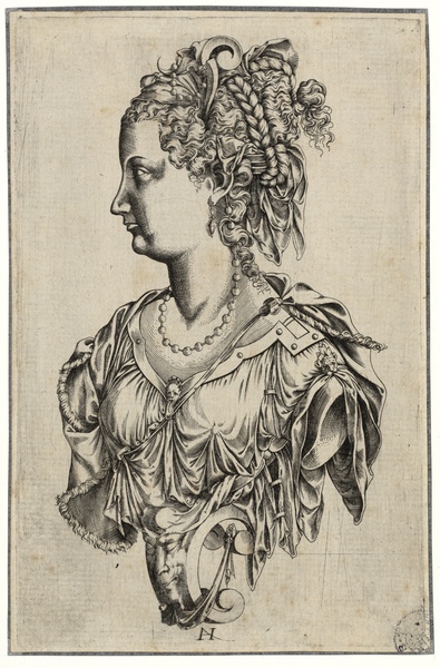 Buste de femme romaine