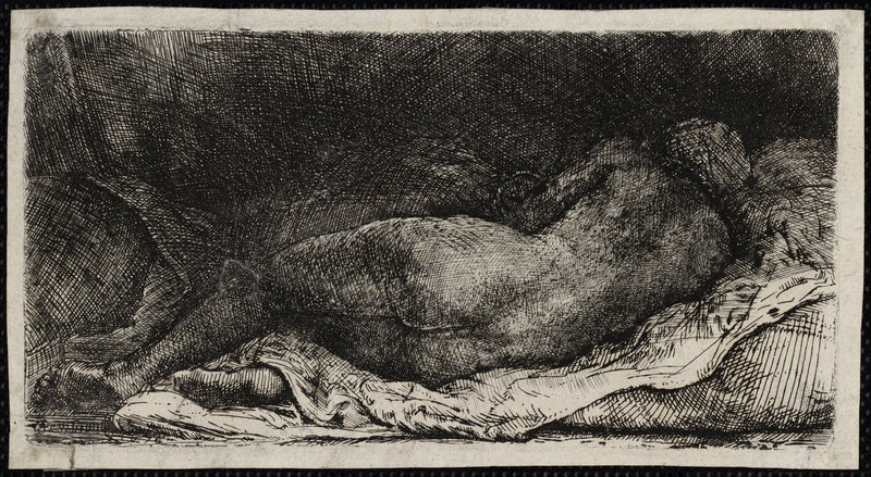 La négresse couchée