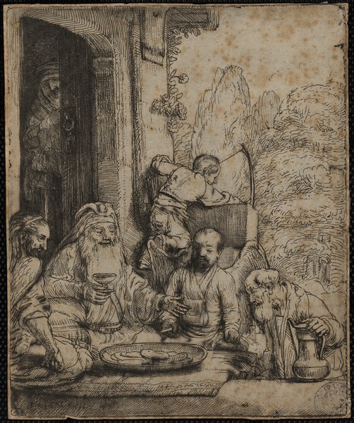 Abraham recevant les trois anges