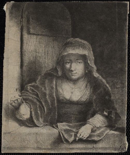 La femme à la poire
