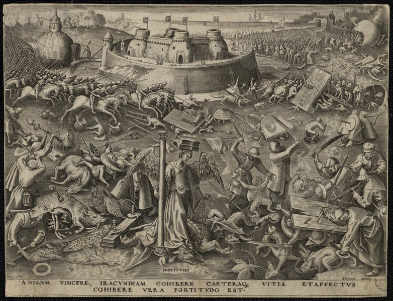 La fortune Animum vincere iracundiam cohibere caeteraque vita et affectus cohibere vera fortitudo est