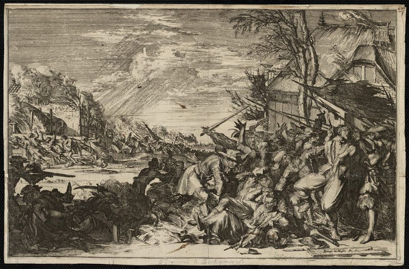 Guerres de religion scènes de combat