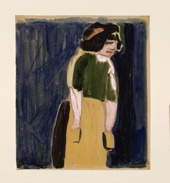 Jeannine ; Femme debout