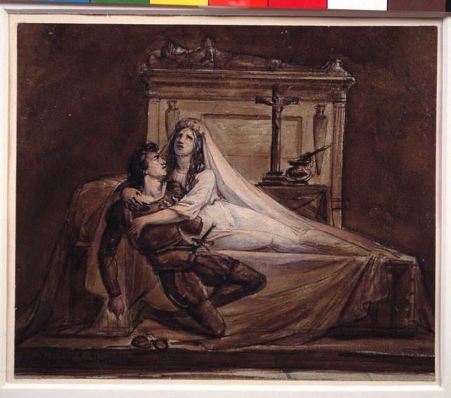Scène de Roméo et Juliette de Shakespeare (une)
