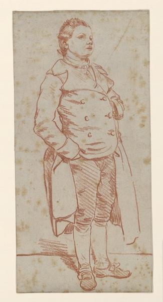 Étude d'homme debout