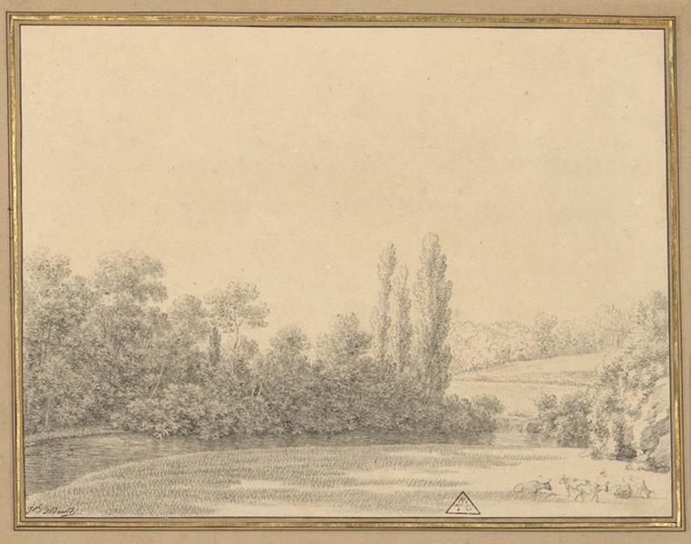 Vue prise à Ermenonville