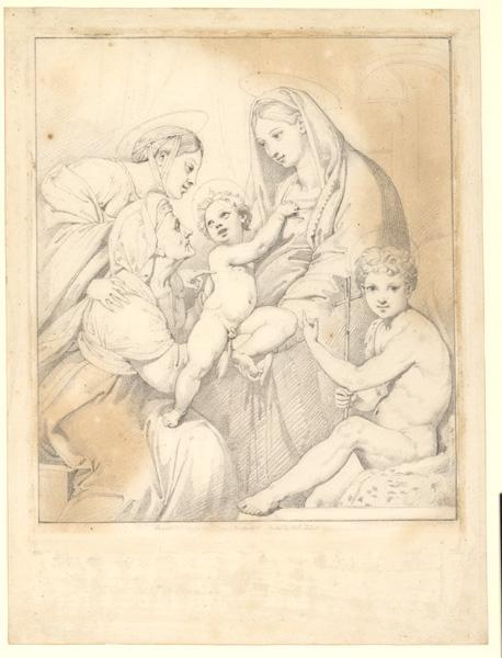 La Sainte Famille (d'après Raphaël)