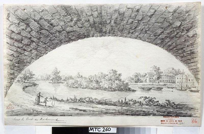 Sous le pont de Richmond