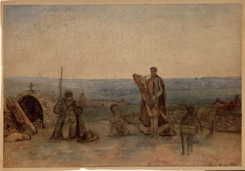 Etude préparatoire pour l'Angelus