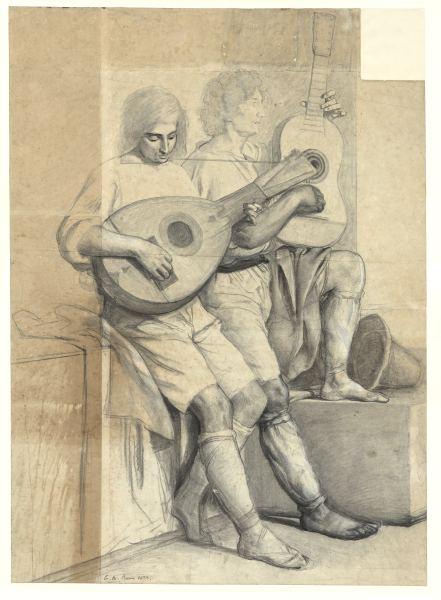 Joueurs de guitare et de mandoline