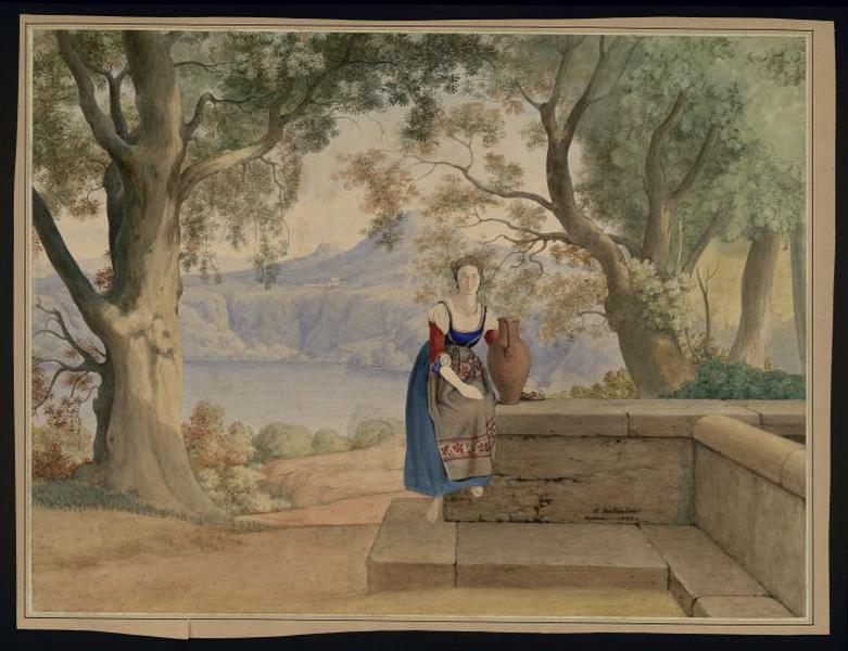 Femme à la fontaine