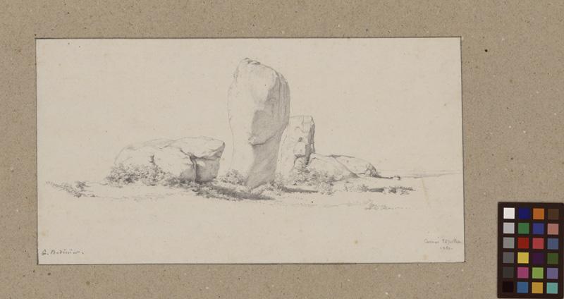 Vue des menhirs de Carnac