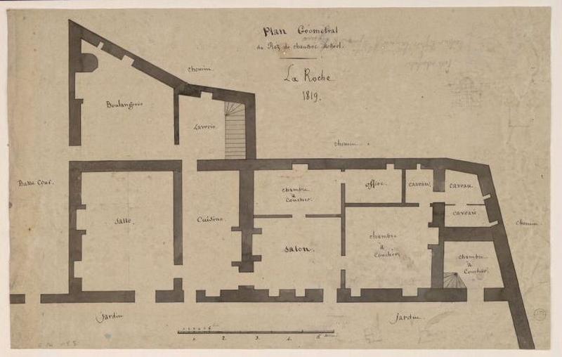 Plan géométral de la Roche