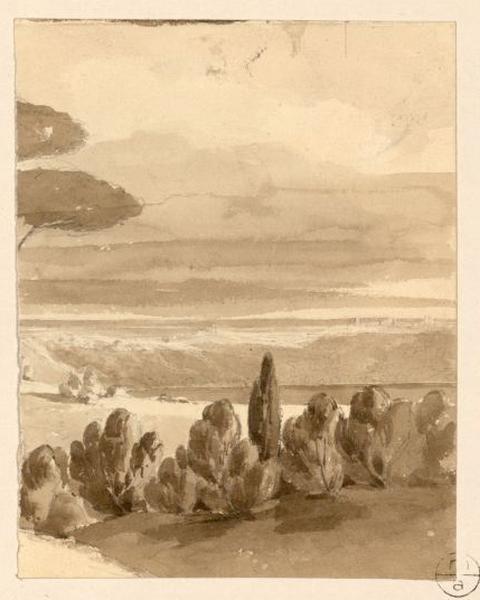 Campagne de Rome (titre cat. vente 1873) ; Paysage d'Italie (titre cat. vente 1873)