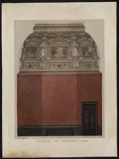 Château de Chantilly, tribune