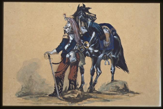 Cuirassier trompette