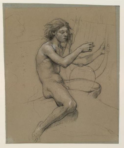 Amphion jouant de la lyre