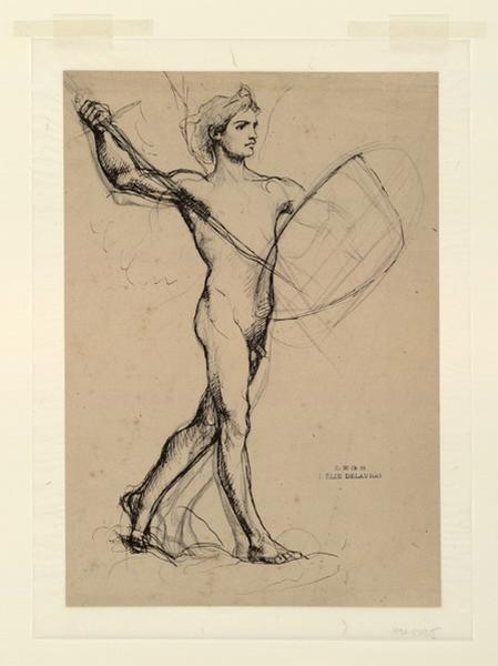 Etude pour Saint Michel archange