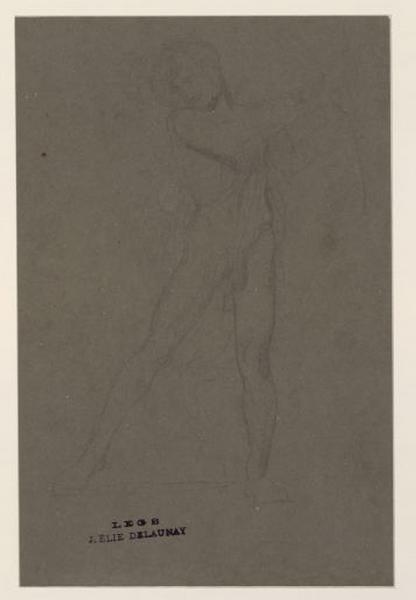Etude pour un jeune homme nu