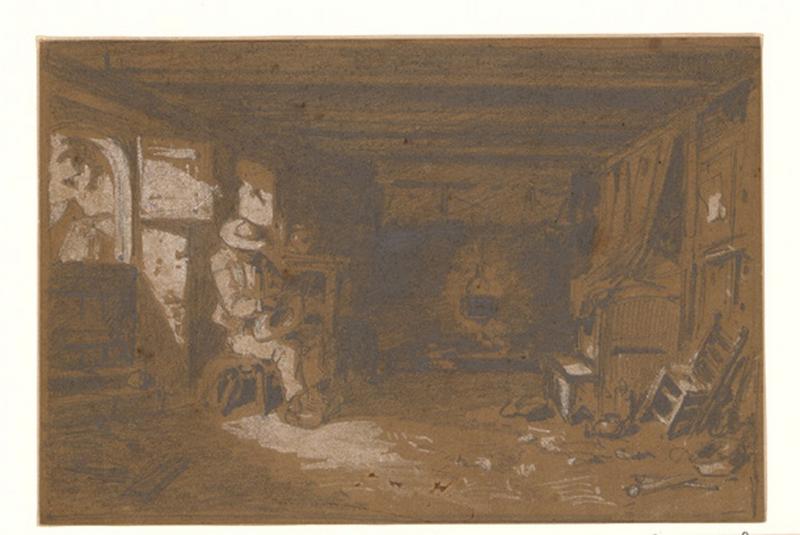 Breton dans son intérieur