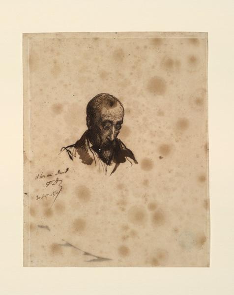 Portrait d'Horace Vernet ; Portrait du docteur Hunault de la Peltrie (autre titre)