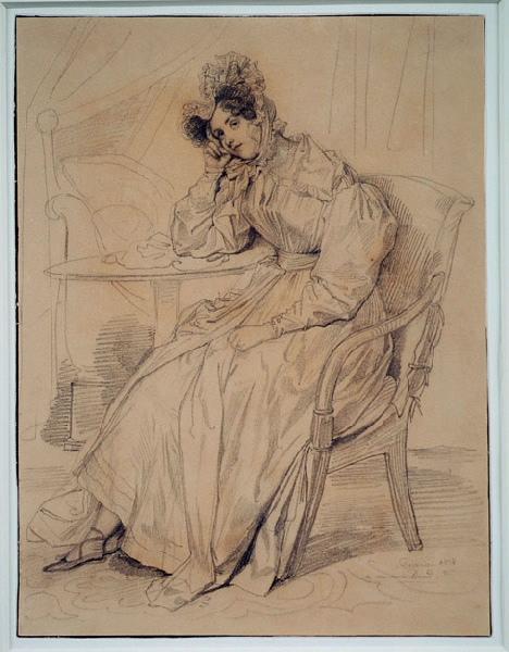 Portrait de Céleste Motte ; Portrait de femme