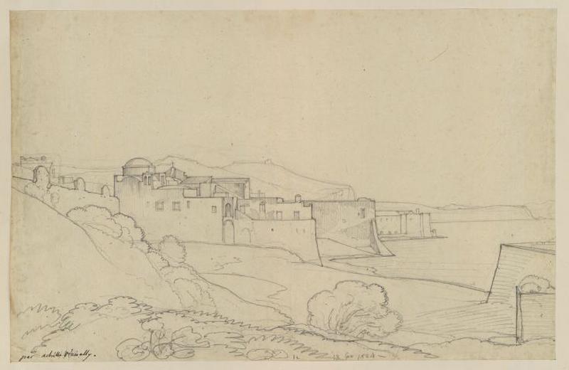 Environs de Naples (13 janvier 1824) (Catalogue des ventes 1873)
