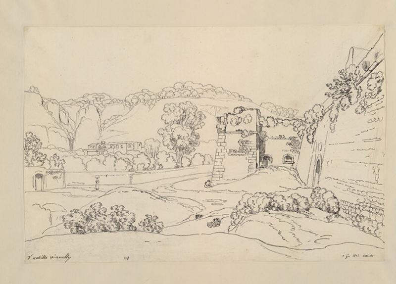Sorrente (5 juilllet 1825) (Catalogue des ventes 1873) ; Mur d'enceinte (Catalogue des ventes 1873)
