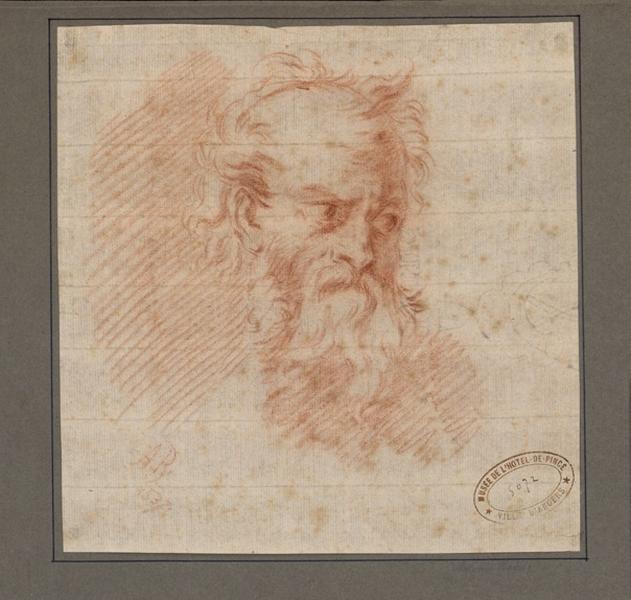 Tête de profil (d'après Véronèse)