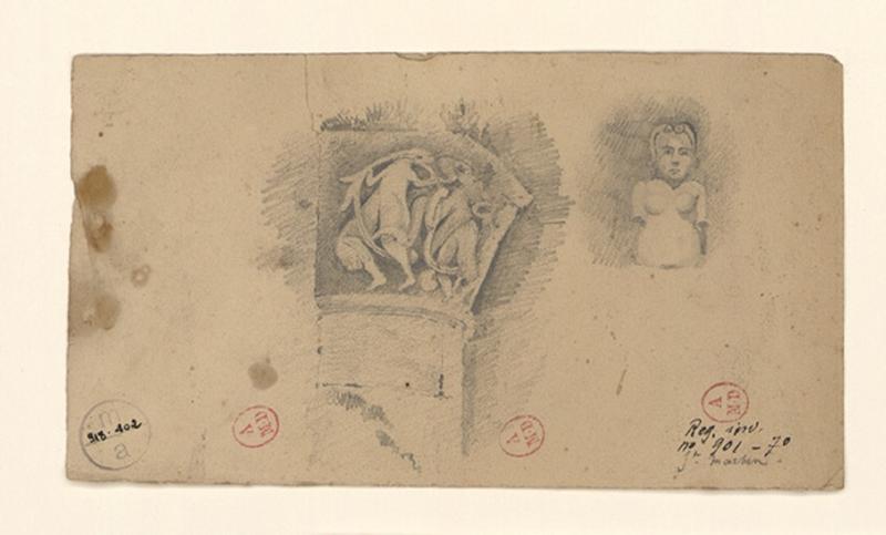 Chapiteau de l'église Saint-Martin