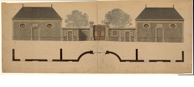 Hôtel Besnardière, servitudes sur la rue, démolies en 1891