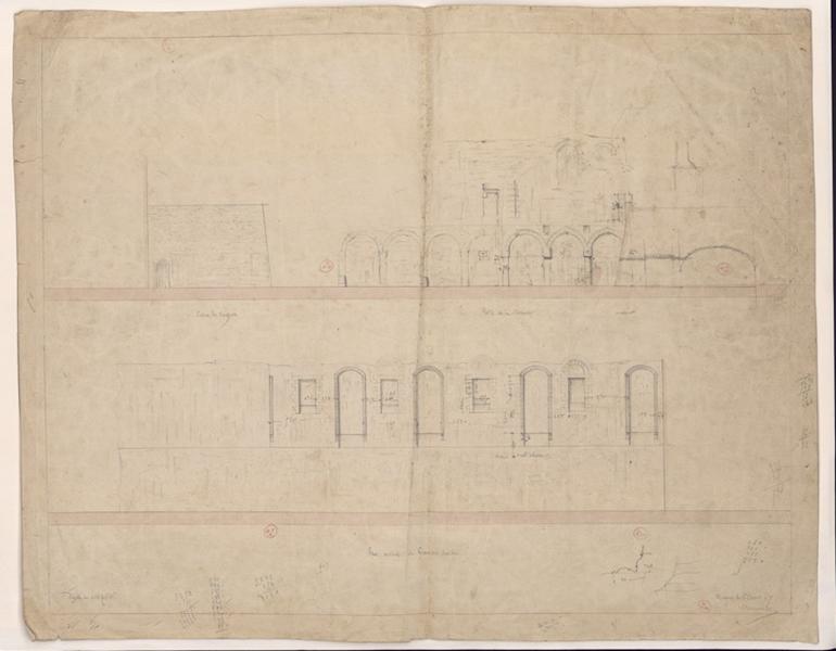 La salle du palais des comtes (Titre de C. Labalte)