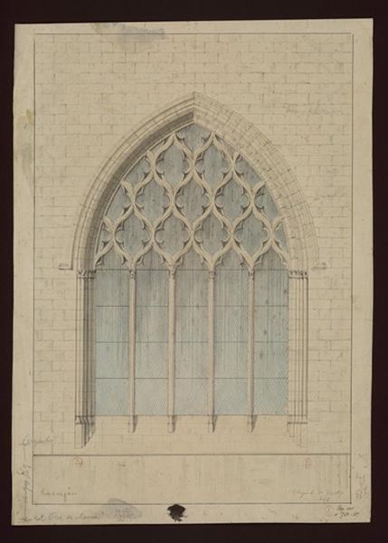 Chapelle - Elévation d'une baie