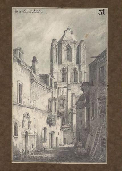 Tour Saint-Aubin à Angers (Maine-et-Loire)