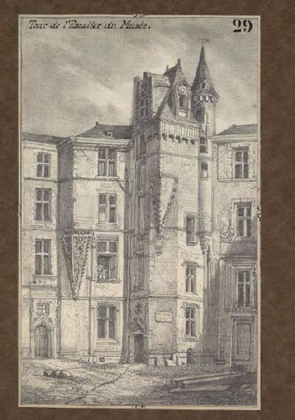 Tour de l'escalier du musée