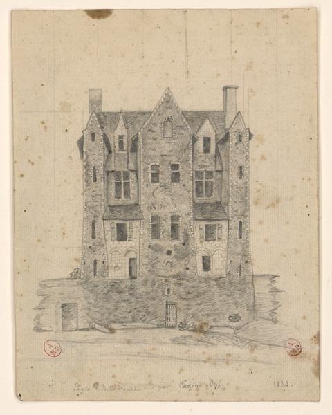 Logis de Bellebranche ; Logis de Bellebranche par Eugène DuS
