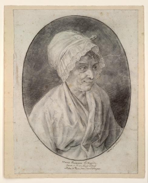 Portrait de Marie-Françoise Lemasson (pendant du MBA 364 36)