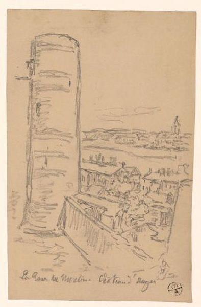 La tour du Moulin - Château d'Angers