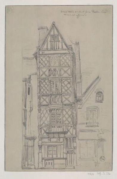 Maison de Daniel Pelletier place Neuve