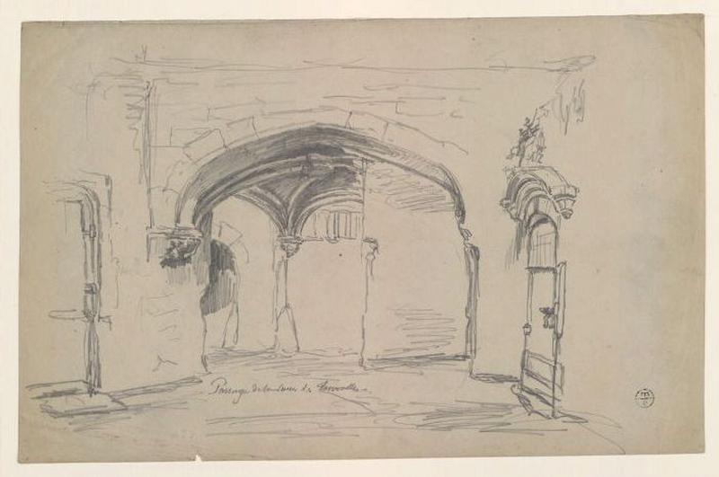 Passage de la cour des Tourelles