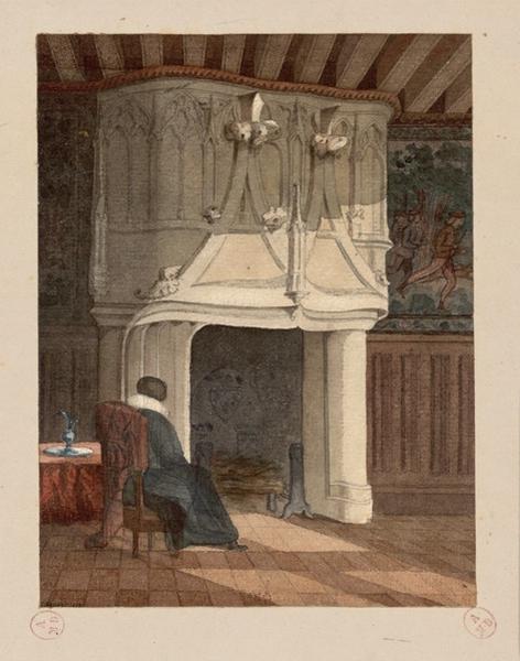 Cheminée du logis Barrault