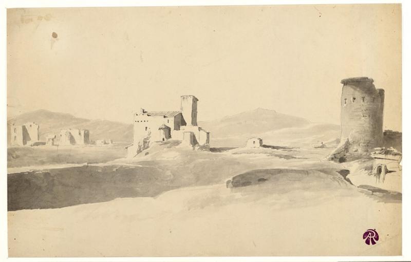 Souvenir d'Italie (deux dessins recto verso)