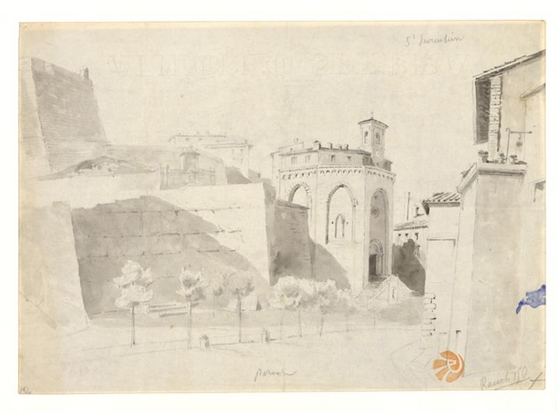 Souvenir d'Italie (deux dessins recto verso)