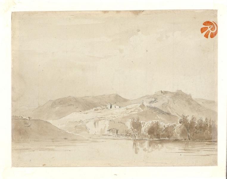 Souvenir d'Italie (deux dessins recto verso)